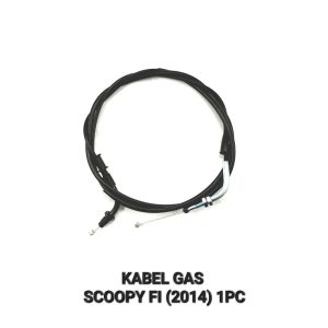 Kabel Gas Scoopy Fi (2014) - Cable Cabel Tali Kawat Seling Throttle Iner Gas Honda Scoopy Fi 2012-2014 Full Injection Injeksi Stater Kasar K16