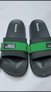 sandal selop REB00K WEBING Strip Hijau / sandal webing anak / sandal webing dewasa