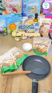 Yummy Bites Pancake & Waffle Mix 130 GR - Tepung Pancake MPASI Baby / Pancake MPASI / Camilan Anak