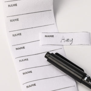 Sewable Iron-on Custom Name Labels