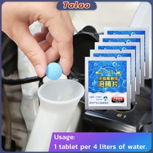 Talao Car Glass Water Effervescent Tablets Super Concentrated Wiper Water