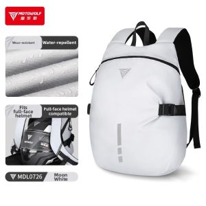 Motowolf | Motorcycle Waterproof Large Capacity Backpack
