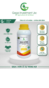 Đồng Nano Sát Khuẩn Rửa Vườn NANO COPPER Phòng Chống Nấm Bệnh Xì Mủ Vàng Lá Thối Rễ chai 500ml