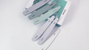 6Pcs/Set Professional Nail Files Manicure Sets Nail Suit Nail File Buffer Block Grinding Strip Pushing KIts Tools