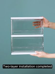 Aesthetic Perfume Organizer Rack Cosmetic Skincare Makeup Organizer Storage Box Bekas Tempat Letak Perfume Minyak Wangi