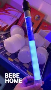 หลอดไฟแบบ LED 30cm/120cm วัดไฟแบบไฟงาน E27 กำลังไฟ 3W รุ่น T8 กันน้ำ IP65 สำหรับตกแต่ง 10 สี ไฟวิ่ง