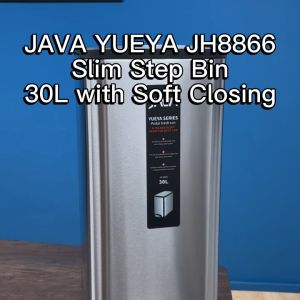 JAVA Dustbin Yueya | Dustbin | JH8866 | Pedal Bin | Soft Closing Bin | Waste Bin | Trash Bin