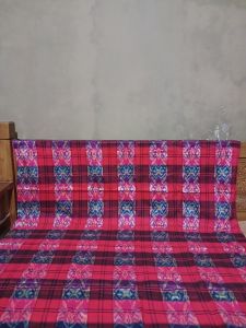 SARUNG TENUN TAJUNG GEBENG SEMI SUTRA(CAMPURAN SUTRA)50%