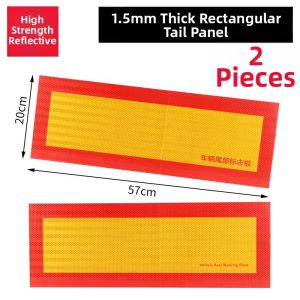 BAIJUYICHESHI | Reflective Aluminum Plate for Truck Tail
