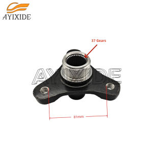 Rear Axle Differential Flange 81mm 85mm 34 Gears 37 Teeth For BMW 520 525 530 730 750 760 F02 F10 F18 2008-2017