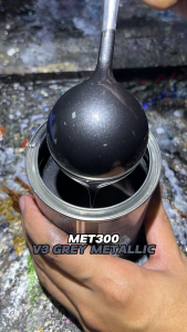 GUN METAL GREY 2K Paint 2K Cat Bancuh Cat Rim Sport Rim Cat Kereta Met100 Met200 Met300 Cat Bancuh