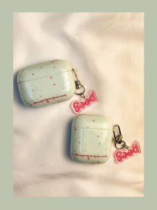 Ins Unique Splatter Ink Personality English Wireless Bluetooth AirPods Case Soft TPU Shell for Apple AirPods 1 2 3 pro Compatible