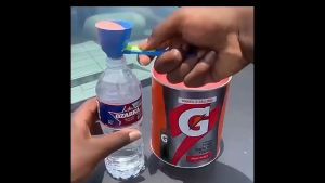 Newyorkbigsale กรวยตักนมผง ตักกาแฟ ช็อกโกแล็ต มีหน่วยวัดด้านในกรวย No.Y2207