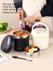 Hộp Đựng Cơm Trưa Bằng Thép Không Gỉ Cách Nhiệt Mini Di Động 24 Giờ Cho Nhân Viên Văn Phòng Và Học Sinh Hộp Đựng Cơm Trưa Nhỏ