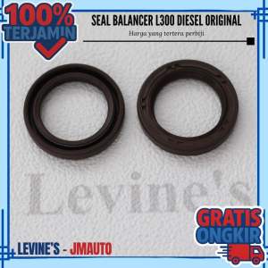 seal balancer L300 original bawaan mobil (harga perbiji) MD343565 / sil as balancer L300D / oil seal balansaf L300 / oil sil balancer kuda / sil balancer besar L300 warna coklat / sil balancer pajero sport / seal balansaf pajero