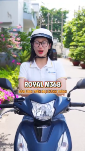[NHÀ SẢN XUẤT] [XÁM CAMAY] Mũ Bảo Hiểm Lưỡi Trai Royal M368 Nón Bảo Hiểm 1/2 Thời Trang Cho Nam Và Nữ Royal Chính Hãng | Trực tiếp từ NSX