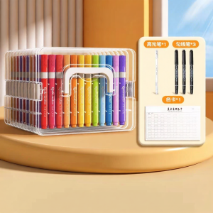 MINGZHUO | Acrylic Soft-Tip Non-Bleeding & Erasable Color Pencils 36 Colors
