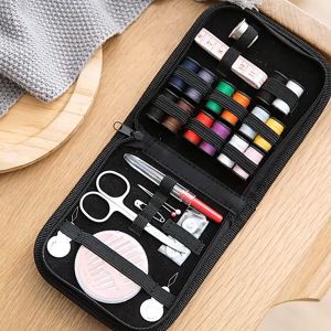G42 Bộ kim chỉ may vá gấp gọn du lịch gia đình mini đa năng kéo thước kim băng cúc kim chỉ nhiều màu khâu thêu vá đồ quần áo GA625