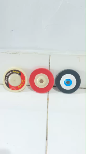 ROHA Non Woven Wheel Pad 4 Inch Merah Mata Gerinda Poles Stainless / Polishing Stainless Pad 4" Aksesori Gerinda Sudut Tanpa Kabel - Lazada