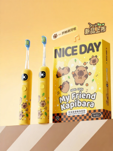 ApiYoo | Electric Sonic Toothbrush for Kids Soft Bristles 3-6 Years