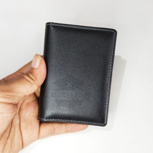 Dompet Kartu Mini Pria Kulit 100% Dompet Kartu Kecil Simpel Minimalis