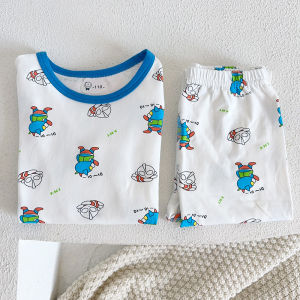Ultraman Kids Autumn Suit Pure Cotton Intimates Boneless Class A Cotton Fall and Winter Child and Teen Boys Cotton Jersey