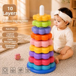 TEMiTANGMI | Rotating Stackable Baby Toy