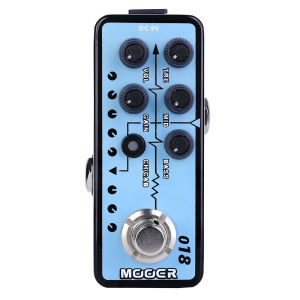 Mooer | MOOER 018 Custom 100 Guitar Effect Pedal Digital Front Stage Micro Preamp Pedalboard Synthesizer Effect Electric Guitar Parts