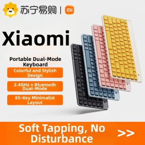 Xiaomi | Portable Dual-Mode Wireless Bluetooth Keyboard for Office Notebook Xiaomi W847 Non-Mechanical Keyboard with 12 Month Warranty