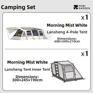 Mobi Garden | Inflatable Rear Car Tent Family Outdoor Camping Gear