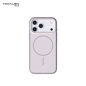 Ultra-Thin Magnetic Skin-Fit 17Promax Phone Case Couples Series Protective Cover Magsafe Absorption High-End Business Style