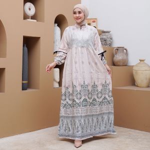 Dress Anjani Pita Rayon Motif Premium