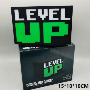 Game over Ambience Light Music Rhythm Pickup Light E-Sports House Decoration Voice Control Small Night Lamp RGB Belief Light