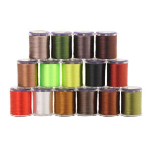 250 Yards 75D High Tensile Fly Tying Thread Smooth Lightly Waxed Nylon Thread Nymph Dry Wet Trout Fish Lures Fly Tying Material