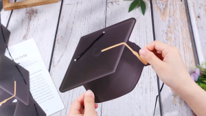 Dây Cờ Trang Trí Lễ Tốt Nghiệp Tiếng Anh Nhiều Mẫu - Happy Graduation Cap Bunting Multiple Styles LTN59