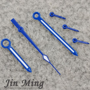 High Quality 6Pins VK63 Watch Hands Blue Black White Hands Green Luminous Watches Pointers Fit VK63 VK63A Quartz Movement