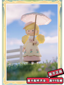 New Molinta Popcorn Sister 7th Generation Dreaming of Rococo Blind Box Trendy Plaything Collectible Hot Girl Figure PVC Material