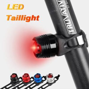 Long Endurance Bike Rear Light Super Bright LED MTB Bicycle Taillight Portable Cycling Helmet Lamp Night Riding Warning Lantern
