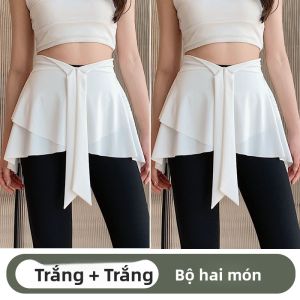 MiiOW | Quần Short Đơn Vị Kết Hợp Che Đuôi Cho Nhảy Múa Thể Dục Yoga