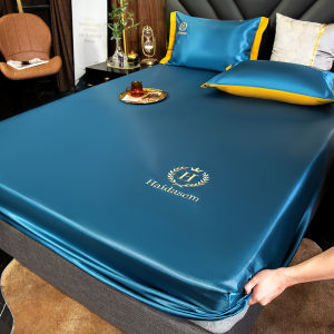 Cảm Giác Mát Mẻ 3 Trong 1 tấm ga trải giường 4/5/6 Chân Vỏ bọc nệm Với Gối Trải Giường cỡ Queen 3 Mảnh bộ đồ giường ngủ