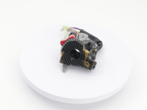 Funtimes Motorcycle Universal Light Handle Switch Suitable for NMAX V1 Carbon Fiber Red Key Handle Switch
