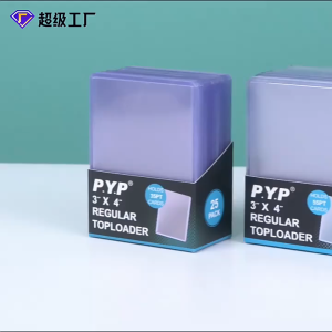 【READY STOCK】Toploader Card Sleeve Toploader For Cards 35PT/25PCS High Clear Suitable for Pokemon Magic Yugioh Etc 游戏卡套