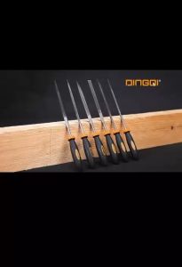DINGQI Kikir Set Besi Mini Kikir Besi Mini Needle Files 64011
