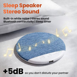 other | Mini Bluetooth 5.4 Under Pillow Sleep Aid Speaker HiFi Stereo White Noise Multi-Functional Home Sleep Ultra Thin Timed Audio Pla