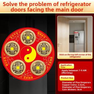 YICHENGXUAN | Door Orientation Solution Feng Shui Charm