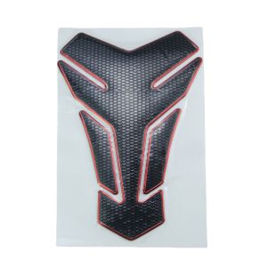 3D Carbon Fiber Motorcycle Fuel Tank Pad Protector Sticker For Kawasaki Ninja 250/300/400/650 ZX6R ZX10R Ducati Monster V2/V4