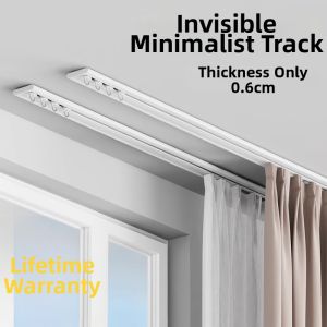 SHELIANKE | Ultra-Thin Silent Curtain Track