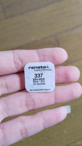 Renata SR416SW Baterai jam tangan Renata 337 SR416SW Silver 1.55V