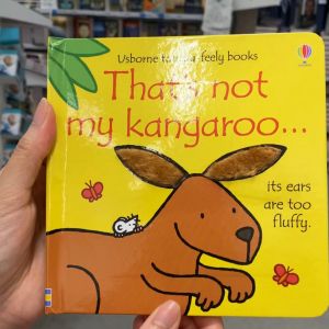 ใหม่ ของแท้ 100% Thats not my kangaroo สุดยอดหนังสือเด็กสัมผัส กระตุ้นพัฒนาการเด็ก กระตุ้นประสาทสัมผัส Usborne ขายดีมากๆทั่วโลกและได้รับรางวัลมากมาย