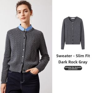Navigare | Wool Cable Knit Cardigan